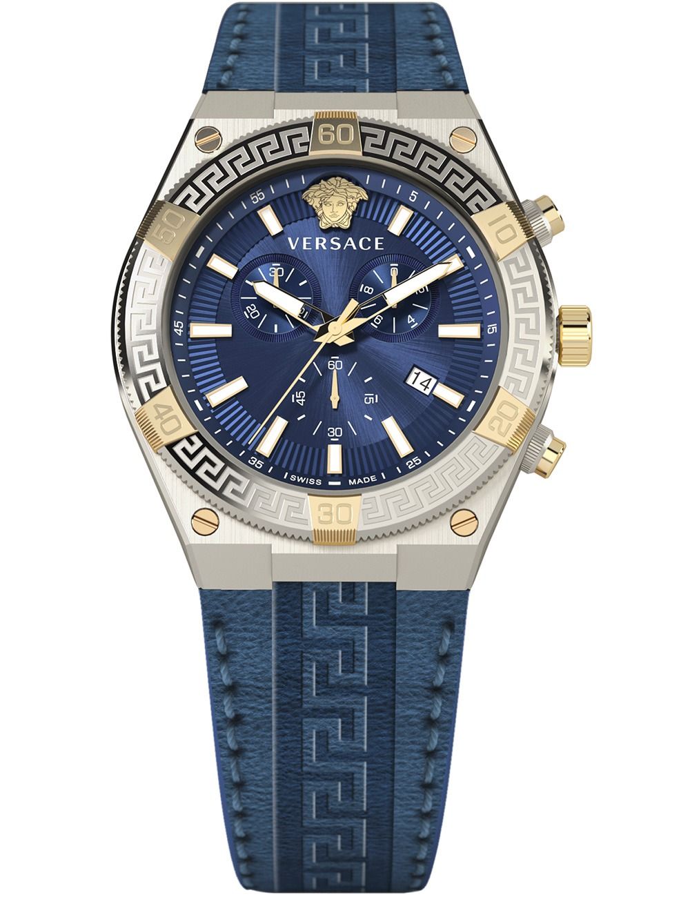 Meeste käekell Versace Sporty Greca Chrono VESO00322 - Premiumkellad