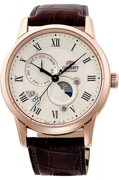 Meeste käekell Orient Sun And Moon RA-AK0007S10B - Premiumkellad