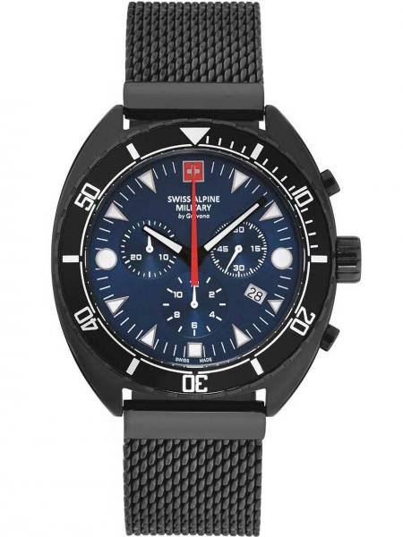 Meeste käekell Swiss Alpine Military Navy 20 7066.9175 - Premiumkellad