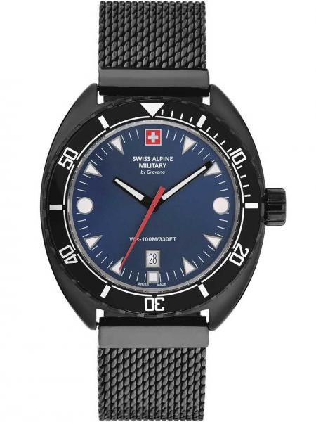Meeste käekell Swiss Alpine Military Navy 20 7066.1175 - Premiumkellad