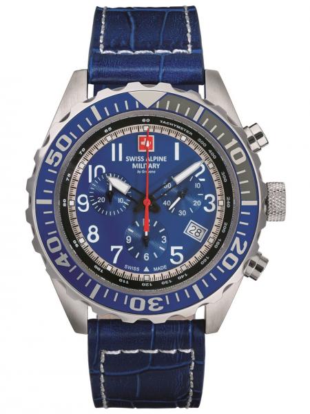 Meeste käekell Swiss Alpine Military Navy 7076.9535 - Premiumkellad