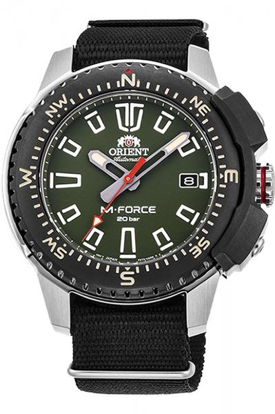 Meeste käekell Orient M-FORCE RA-AC0N03E10B - Premiumkellad