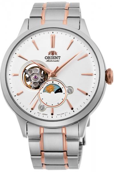 Meeste käekell Orient Sun And Moon RA-AS0101S10B - Premiumkellad