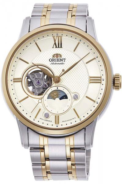 Meeste käekell Orient Sun And Moon RA-AS0007S10B - Premiumkellad