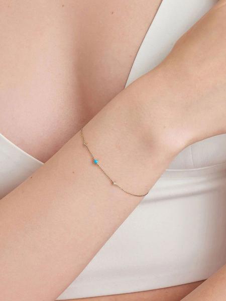 Ania Haie käevõru Terquoise & Sapphire BAU001-02YG - Premiumkellad