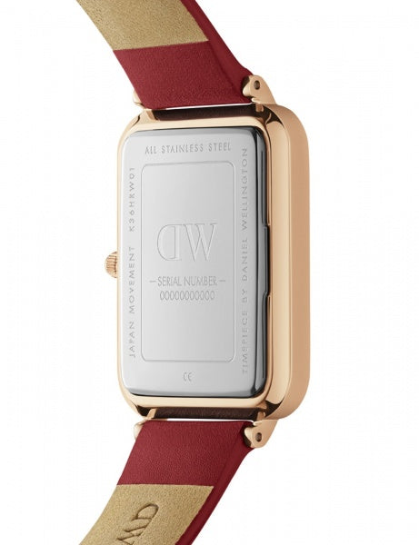 Naiste käekell Daniel Wellington Quadro Pressed Suffolk DW00100453 - Premiumkellad