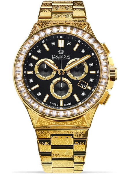 Meeste käekell Louis XVI Le Monarque Royale Chrono LXVI1216 - Premiumkellad