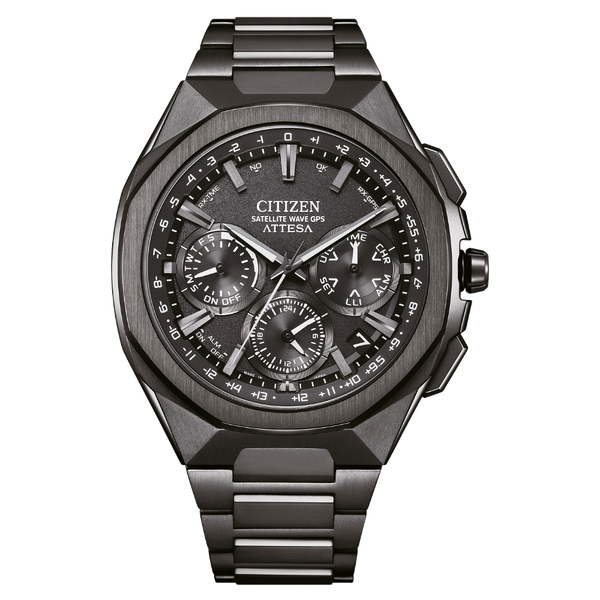 Meeste käekell Citizen Attesa Solar Satellite GPS Chrono CC4105-69E - Premiumkellad