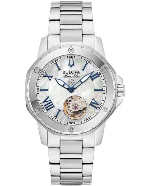 Naiste käekell Bulova Marine Star Automatic 96L326 - Premiumkellad