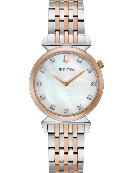 Naiste käekell Bulova Regatta 11 Diamonds 98P192 - Premiumkellad