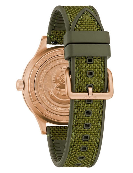 Meeste käekell Bulova MIL-SHIPS Bronze 98A324 - Premiumkellad