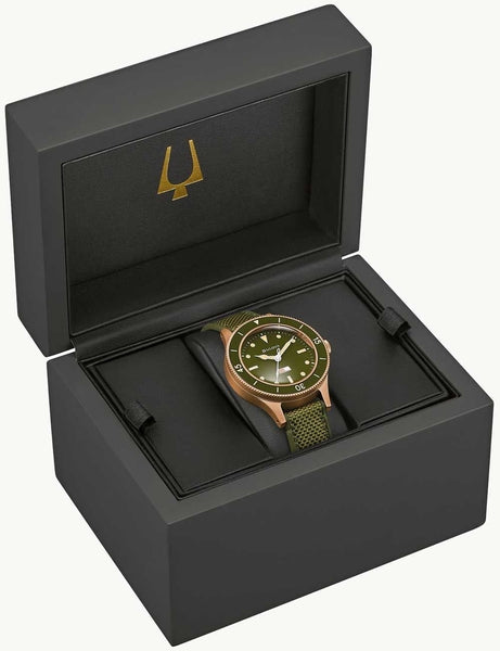 Meeste käekell Bulova MIL-SHIPS Bronze 98A324 - Premiumkellad