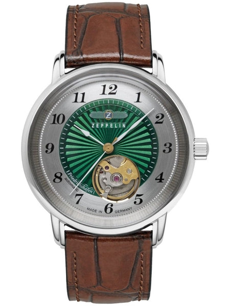 Unisex käekell Zeppelin Friedrichshafen Open Heart Automatic 85672 - Premiumkellad