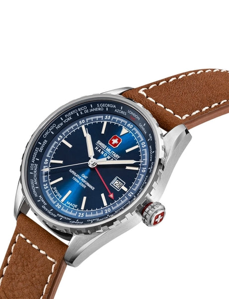 Meeste käekell Swiss Military Hanowa Afterburn GMT SMWGB0003202 - Premiumkellad