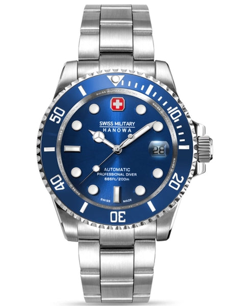 Meeste käekell Swiss Military Hanowa Sealord Automatic SMWGL0006304 - Premiumkellad
