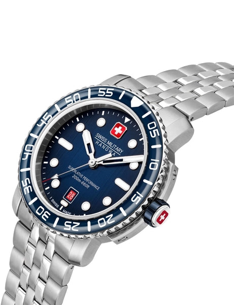 Meeste käekell Swiss Military Hanowa Black Marlin SMWGH0001703 - Premiumkellad