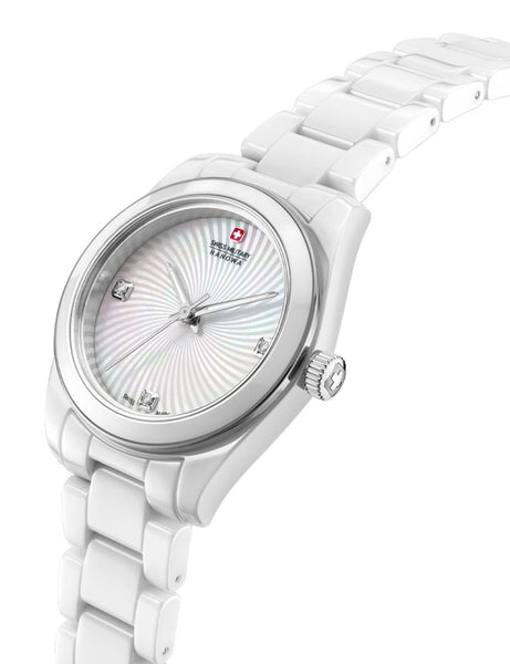 Naiste käekell Swiss Military Hanowa Swiss Recruit Lady Ceramic SMWLG0005101 - Premiumkellad