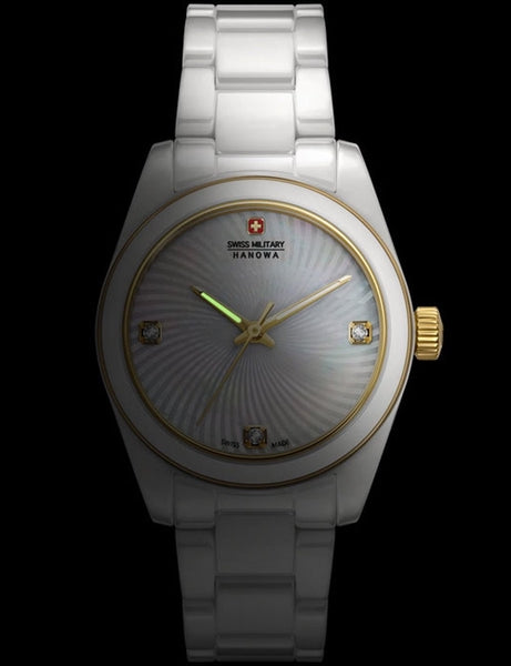Naiste käekell Swiss Military Hanowa Swiss Recruit Lady Ceramic SMWLG0005102 - Premiumkellad