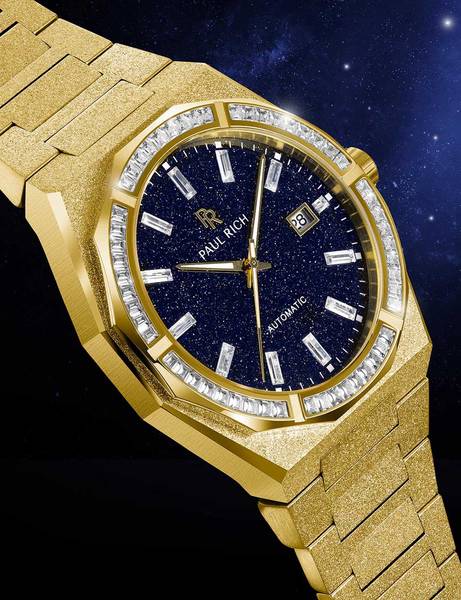 Meeste käekell Paul Rich Moissanite Frosted Star Dust II PR-46705 - Premiumkellad