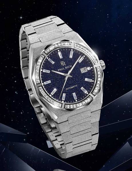 Meeste käekell Paul Rich Moissanite Frosted Star Dust II PR-46706 - Premiumkellad