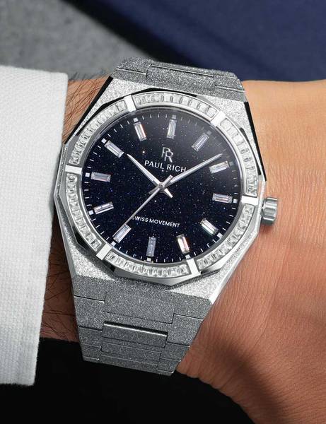 Meeste käekell Paul Rich Moissanite Frosted Star Dust II PR-46706 - Premiumkellad