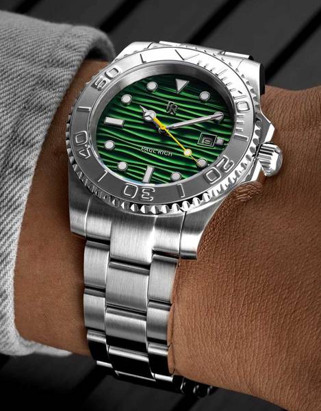 Meeste käekell Paul Rich Crystal Bay Emerald Isle PR-46707 - Premiumkellad