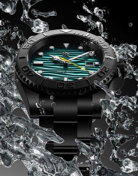 Meeste käekell Paul Rich Crystal Bay Midnight Reef PR-46712 - Premiumkellad
