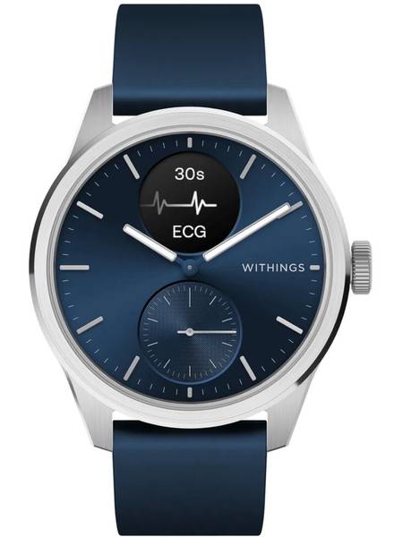 Unisex hübriid nutikell Withings ScanWatch 2 Sinine 42mm - Premiumkellad
