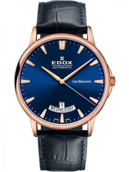 Meeste käekell Edox Les Bémonts 83015-37R-BUIR - Premiumkellad