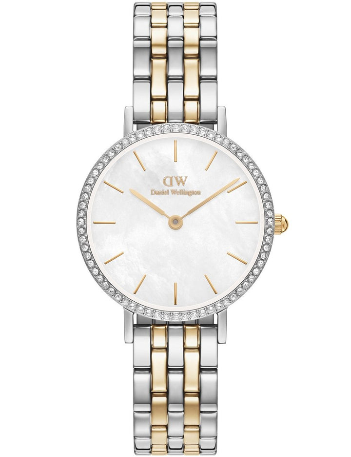 Naiste käekell Daniel Wellington Petite Lumine Bezel 5-Link Two-Tone DW00100665 - Premiumkellad