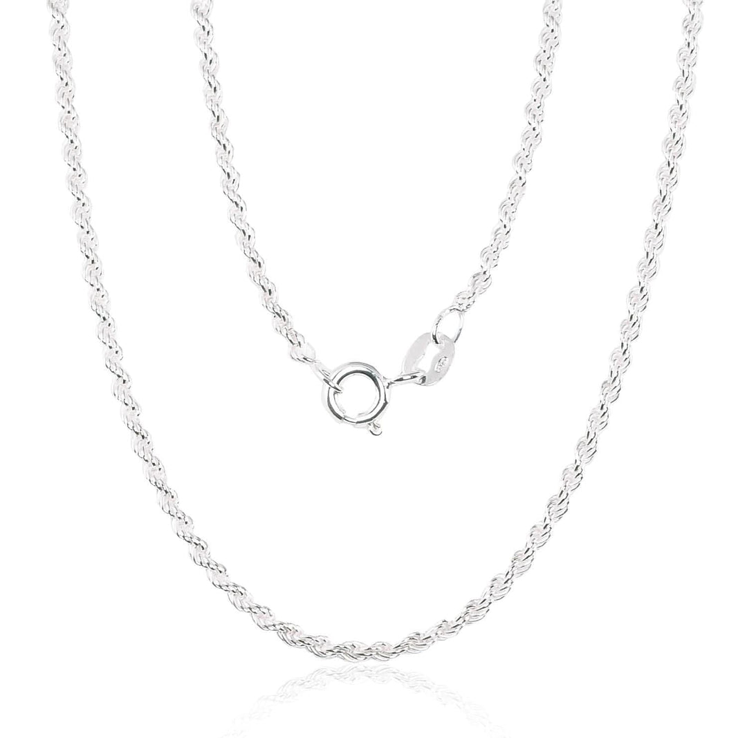 Hõbekett Rope 2 mm #2400056, Hõbe 925° - Premiumkellad