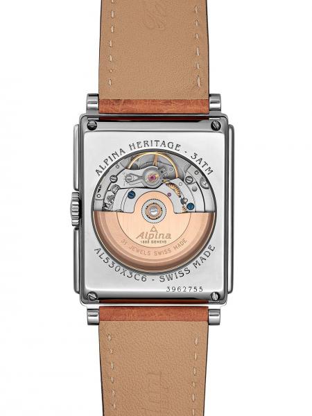 Meeste käekell Alpina Alpiner Heritage Carree AL-530SAC3C6 - Premiumkellad