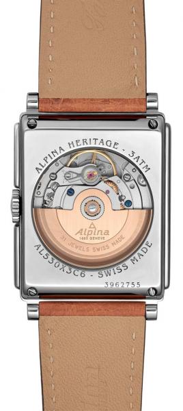 Meeste käekell Alpina Alpiner Heritage Carree AL-530BA3C6 - Premiumkellad